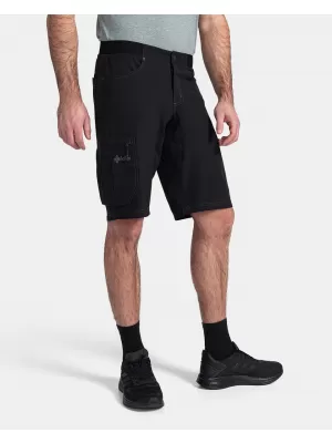 Мъжки шорти KILPI ASHER-M TM0410KI ЧЕРЕН