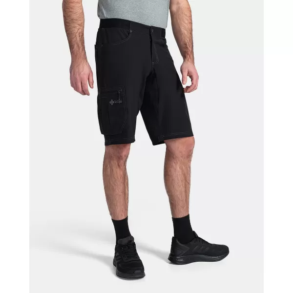  Мъжки шорти KILPI ASHER-M TM0410KI ЧЕРЕН 
