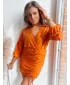 Рокля DSTREET NATI EY2282 ОРАНЖЕВО