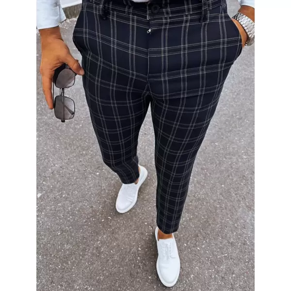  Мъжки панталони на Chino DSTREET UX3953 ЧЕРНО 