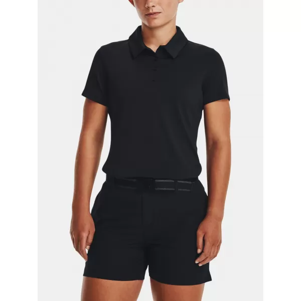  Дамска тениска UNDER ARMOUR UA PLAYOFF SS POLO 1377335-001 ЧЕРЕН 