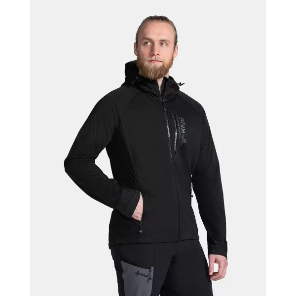  Мъжко софтшел яке KILPI BELTRA-M TM0107KI ЧЕРЕН 
