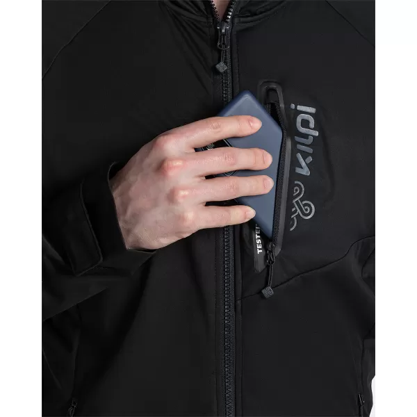  Мъжко софтшел яке KILPI BELTRA-M TM0107KI ЧЕРЕН 