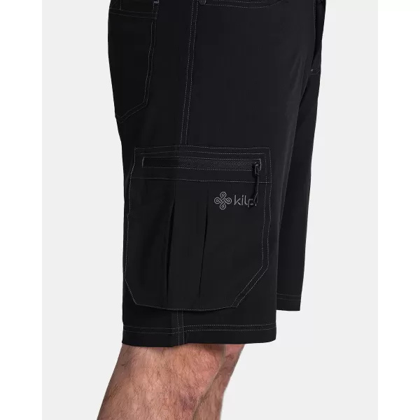  Мъжки шорти KILPI ASHER-M TM0410KI ЧЕРЕН 