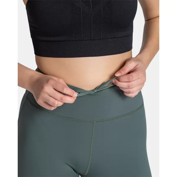  Дамски клин KILPI AMIRA-W TL0427KI ТЪМНО ЗЕЛЕНО 