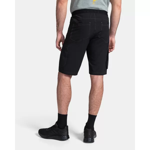  Мъжки шорти KILPI ASHER-M TM0410KI ЧЕРЕН 
