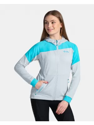 Дамски суичър KILPI MEMPHIS-W TL0201KI СВЕТЛО СИВО