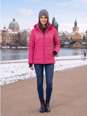 Дамско зимно яке KIXMI RITA РОЗОВО