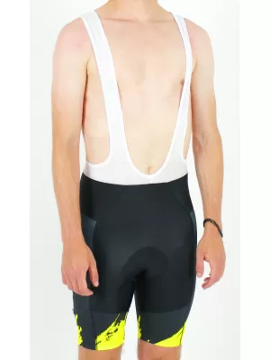 Мъжки премиум шорти за колоездене ALTISPORT SWE/ALM01S13 НЕОНОВО ЖЪЛТО