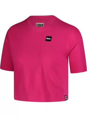 Дамски съкратен топ NORDBLANC CROPTOP NBSLT7819 РОЗОВО