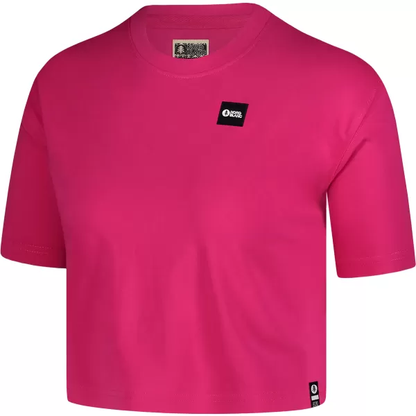  Дамски съкратен топ NORDBLANC CROPTOP NBSLT7819 РОЗОВО 