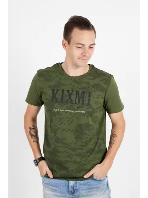 Мъжка тениска KIXMI RADLY ВОЕННИ