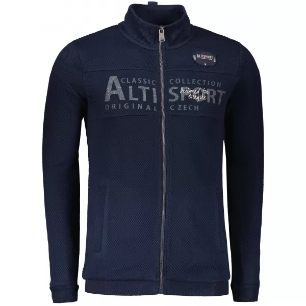  Мъжки суичър ALTISPORT BLAKE ТЪМНО СИНЬО 