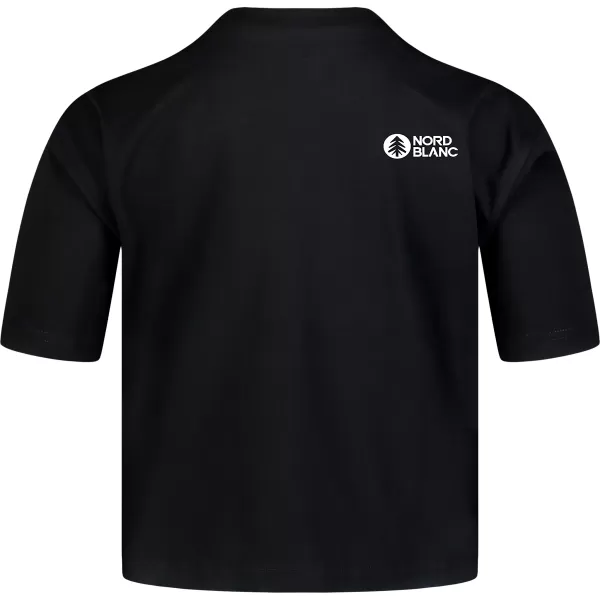  Дамски съкратен топ NORDBLANC CROPTOP NBSLT7819 ЧЕРЕН 
