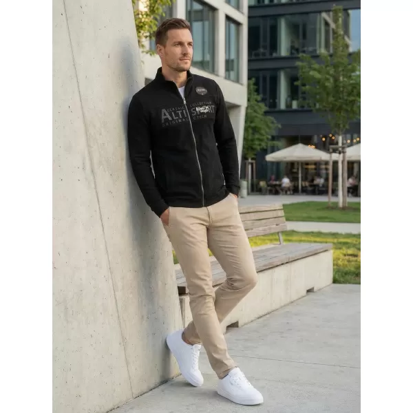 Мъжки суичър ALTISPORT BLAKE ЧЕРЕН 