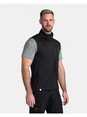 Мъжка софтшел жилетка KILPI RIELLO-M TM0111KI ЧЕРЕН