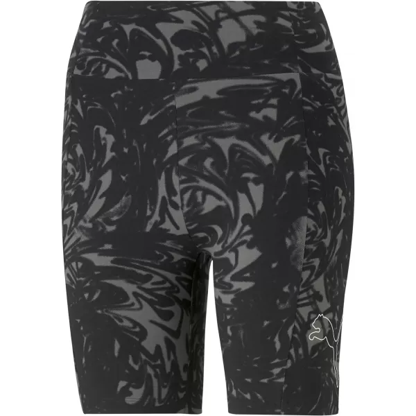  Дамски клин PUMA POWER AOP 7 HIGH-WAIST SHORT LEGGINGS 673643-01 ЧЕРЕН 