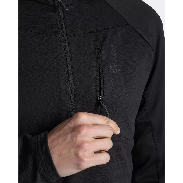  Мъжки суичър KILPI MONTALE-M TM0205KI ЧЕРЕН 