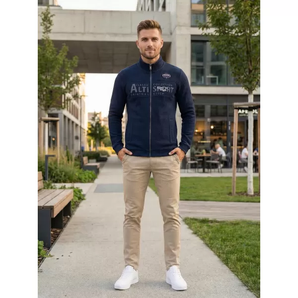  Мъжки суичър ALTISPORT BLAKE ТЪМНО СИНЬО 