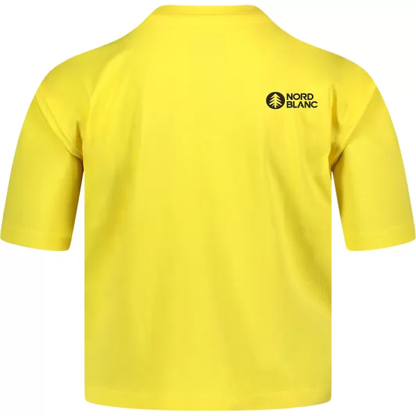 Дамски съкратен топ NORDBLANC CROPTOP NBSLT7819 КЕХЛИБАР 