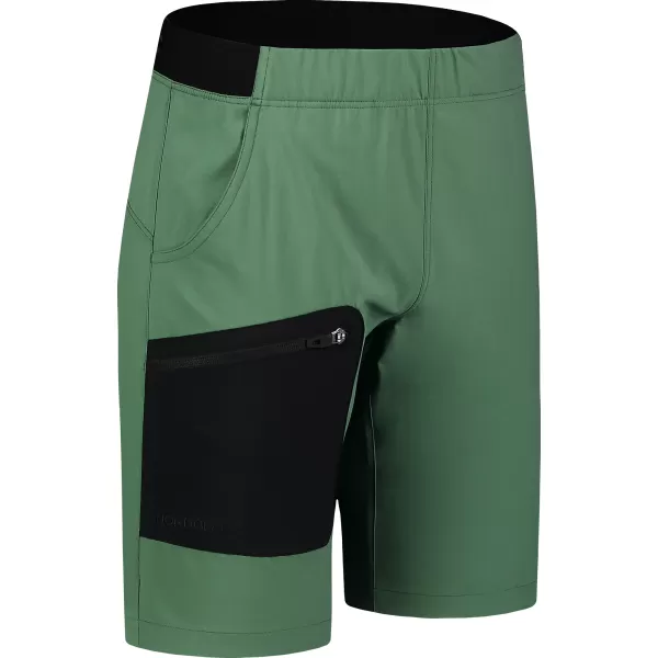  Мъжки шорти NORDBLANC WAIST NBSPM7908 ЗЕЛЕНО 