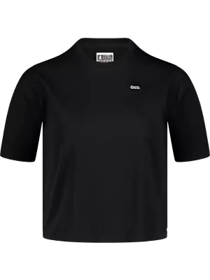 Дамски съкратен топ NORDBLANC CROPTOP NBSLT7819 ЧЕРЕН