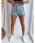 Дамски къси панталони DSTREET PALOMA PARADISE SY0309 СВЕТЛО СИНЬО