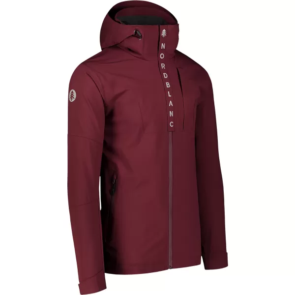  Мъжко яке NORDBLANC COMPASS NBSJM7890 БОРДО 