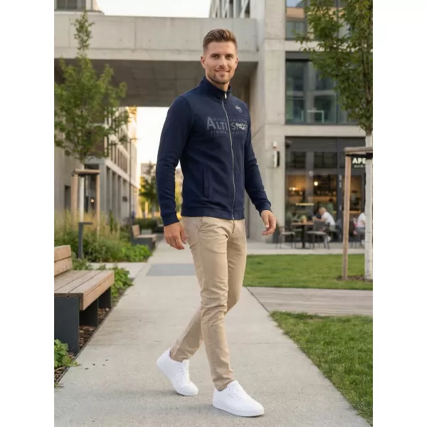  Мъжки суичър ALTISPORT BLAKE ТЪМНО СИНЬО 