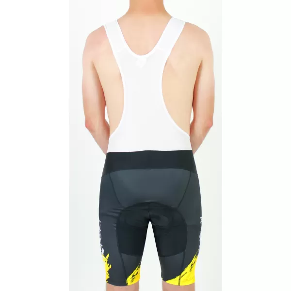  Мъжки премиум шорти за колоездене ALTISPORT SWE/ALM01S13 ЖЪЛТО 