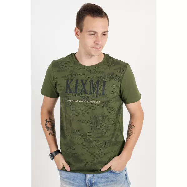  Мъжка тениска KIXMI RADLY ВОЕННИ 