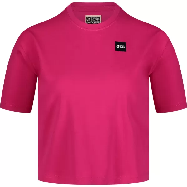  Дамски съкратен топ NORDBLANC CROPTOP NBSLT7819 РОЗОВО 