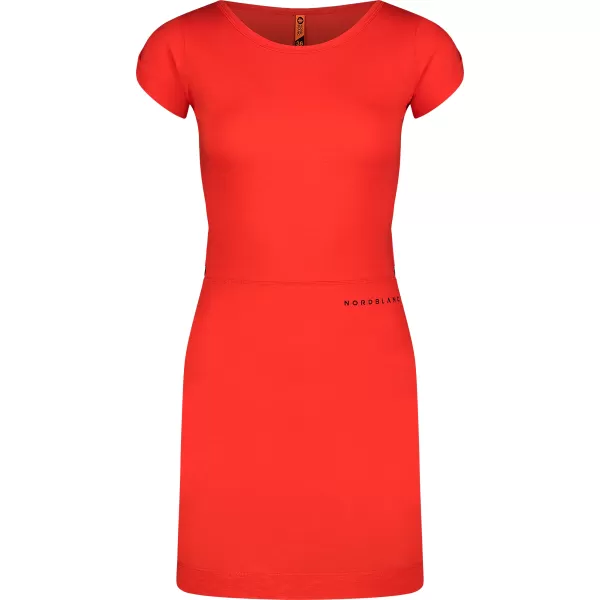  Рокля NORDBLANC WAISTLINE NBSLD7805 ОРАНЖЕВО МАСТИЛО 