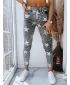 Дамски панталони DSTREET STARS UY1486 СИВО