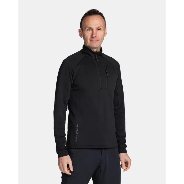  Мъжки суичър KILPI MONTALE-M TM0205KI ЧЕРЕН 