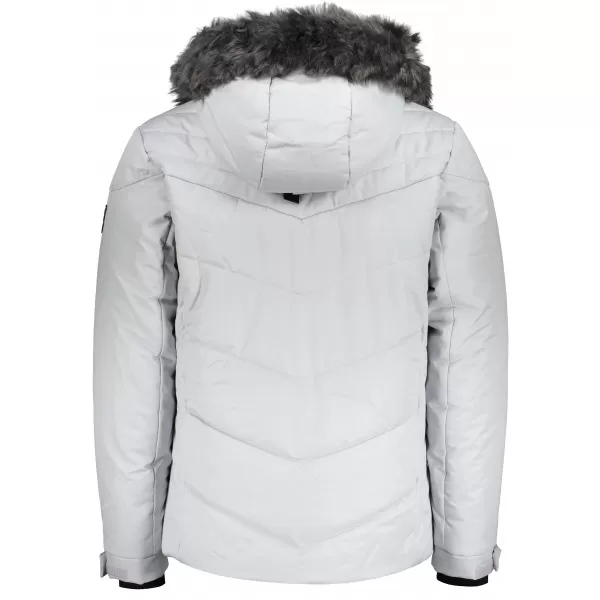  Мъжко зимно яке ALTISPORT BALDER СВЕТЛО СИВ 