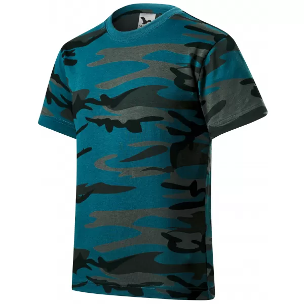  Детска тениска MALFINI CAMOUFLAGE 149 КАМУФЛАЖ/БЕНЗИН 