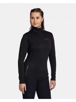 Дамски суичър KILPI MONTALE-W TL0204KI ЧЕРЕН