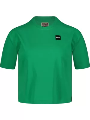 Дамски съкратен топ NORDBLANC CROPTOP NBSLT7819 ЗЕЛЕНО