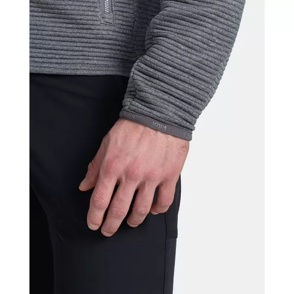  Мъжки поларен суичър KILPI TANALI-M TM0202KI ТЪМНО СИВО 