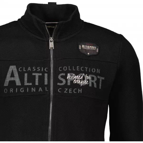  Мъжки суичър ALTISPORT BLAKE ЧЕРЕН 