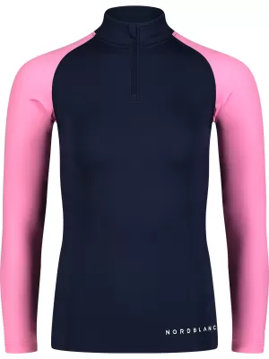 Дамска тениска NORDBLANC WATER NBSLF7865 СИНЬО/РОЗОВО