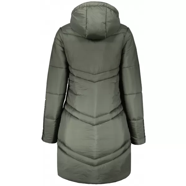  Дамско палто ALTISPORT JUCA LCTB215 ЗЕЛЕНО 