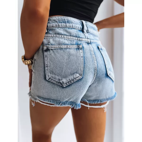  Дамски къси панталони DSTREET PALOMA PARADISE SY0309 СВЕТЛО СИНЬО 