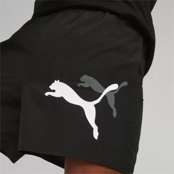  Мъжки шорти PUMA ESS+ LOGO POWER CAT WOVEN SHORTS 5 673382-01 ЧЕРЕН 