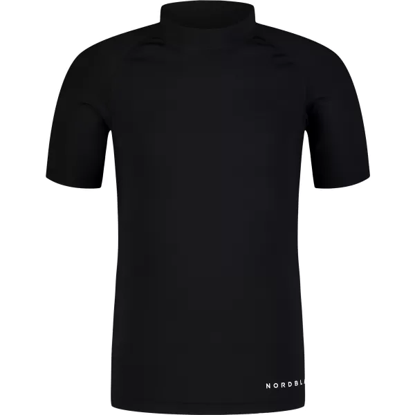  Детска тениска с UV защита NORDBLANC BRINY NBSKF7870 ЧЕРЕН 