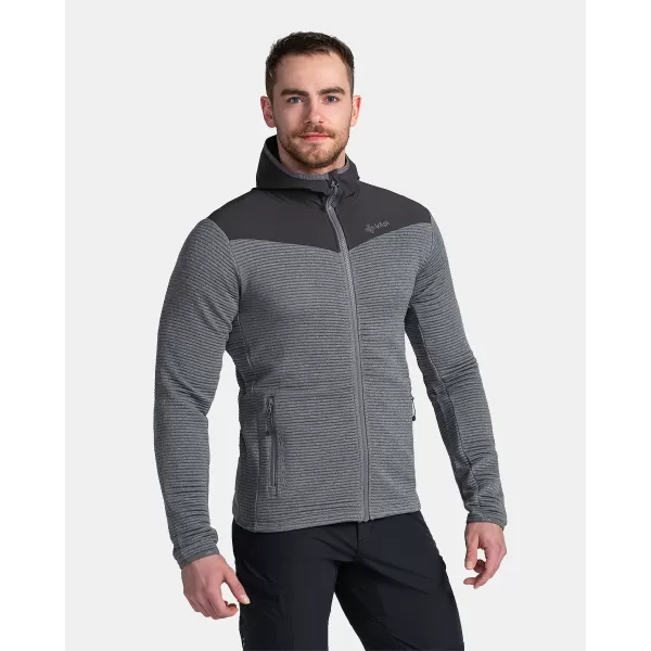 Мъжки поларен суичър KILPI TANALI-M TM0202KI ТЪМНО СИВО 