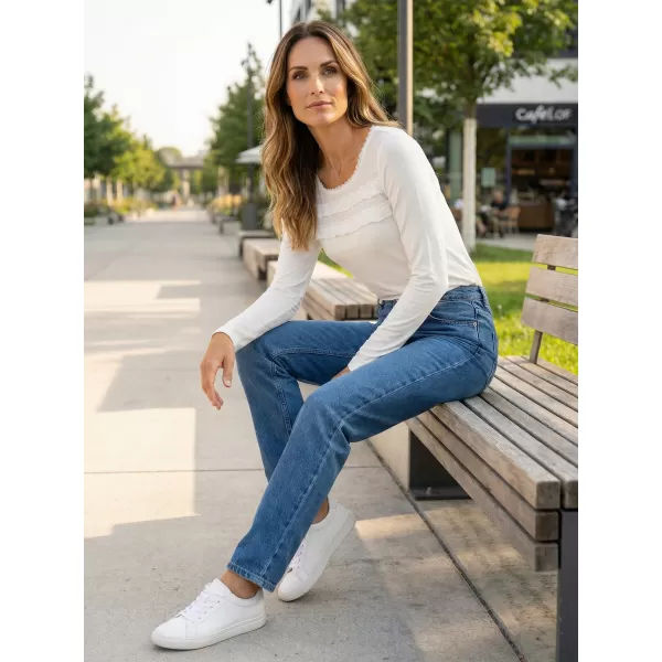  Дамска тениска KIXMI RACHEL БЯЛО 