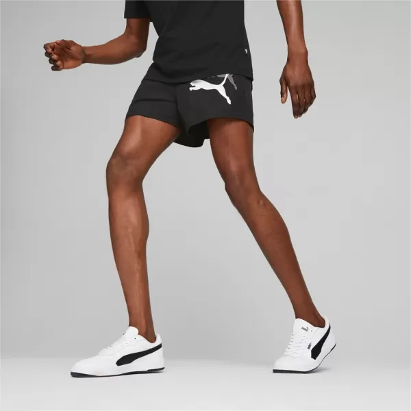  Мъжки шорти PUMA ESS+ LOGO POWER CAT WOVEN SHORTS 5 673382-01 ЧЕРЕН 