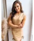 Рокля DSTREET MIMOSA EY2284 БЕЖОВО